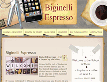 Tablet Screenshot of biginelli.com